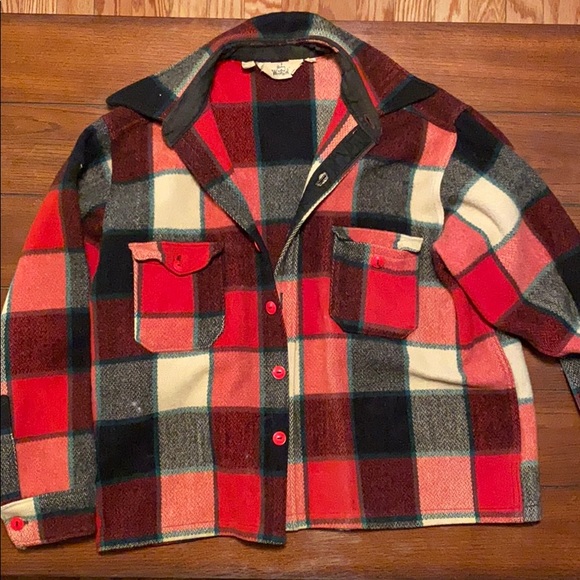 Plaid Vintage Woolrich Jacket 